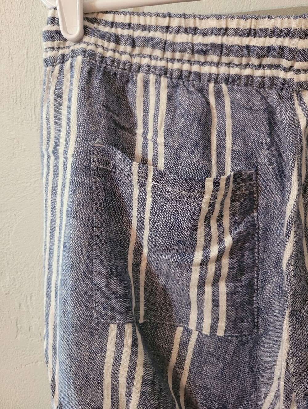 Old Navy Linen Blend Lounge Comfy Wide Leg Pants Size Medium - Picture 7 of 9